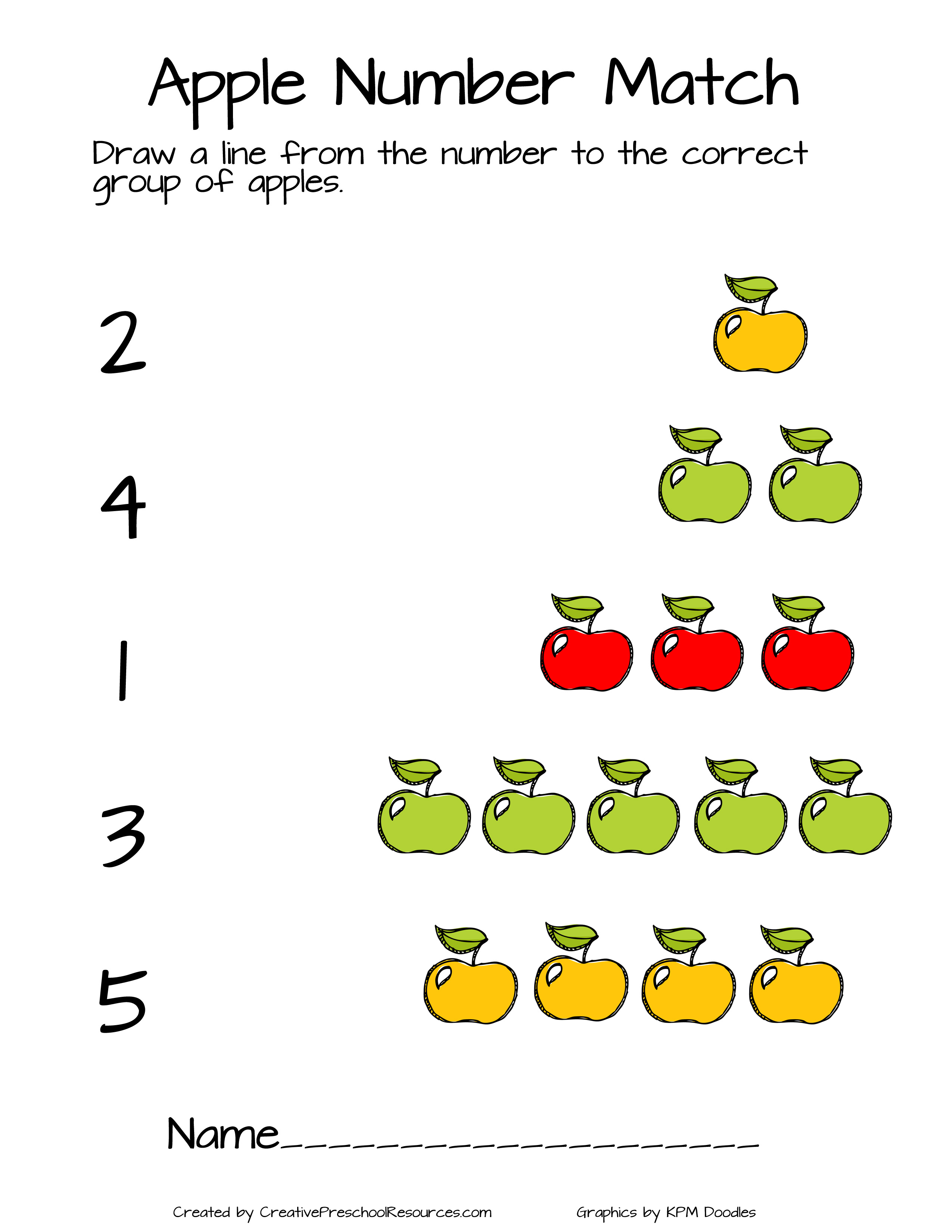 Apple Number Match